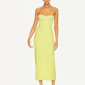 Bardot Lemon Yellow Dress